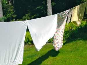 Jodi Paloni laundry on the line